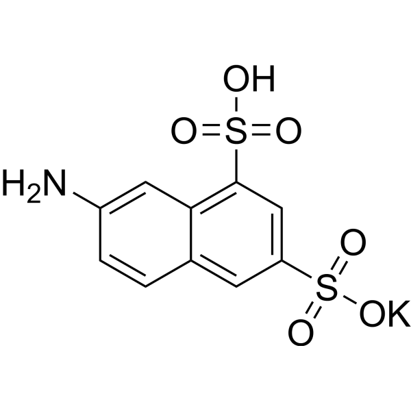 2-Naphthylamine-6,8-disulfonic acid potassium Chemical Structure