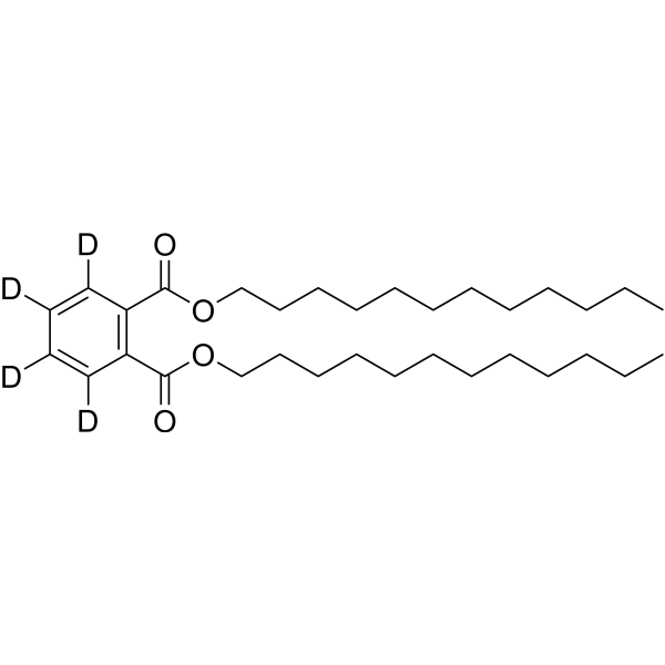 Di-n-dodecyl Phthalate-3,4,5,6-d<sub>4</sub> Chemical Structure