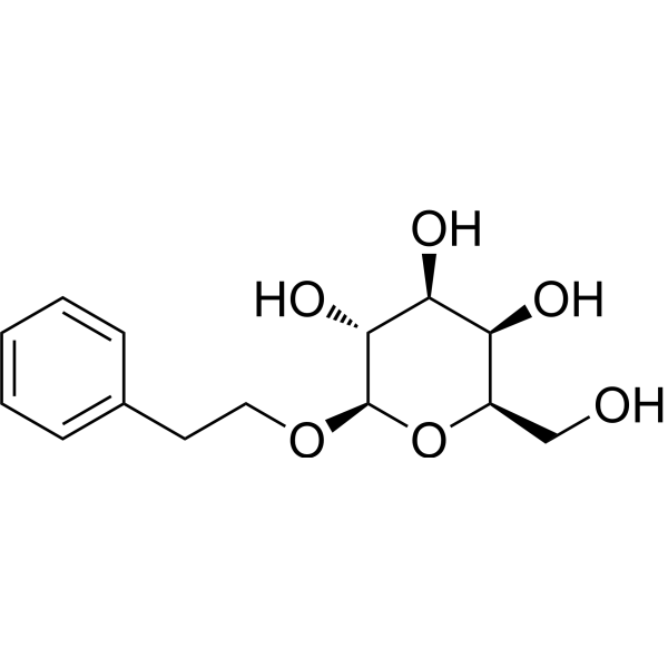 2-Phenylethyl β-D-galactopyranoside Chemical Structure
