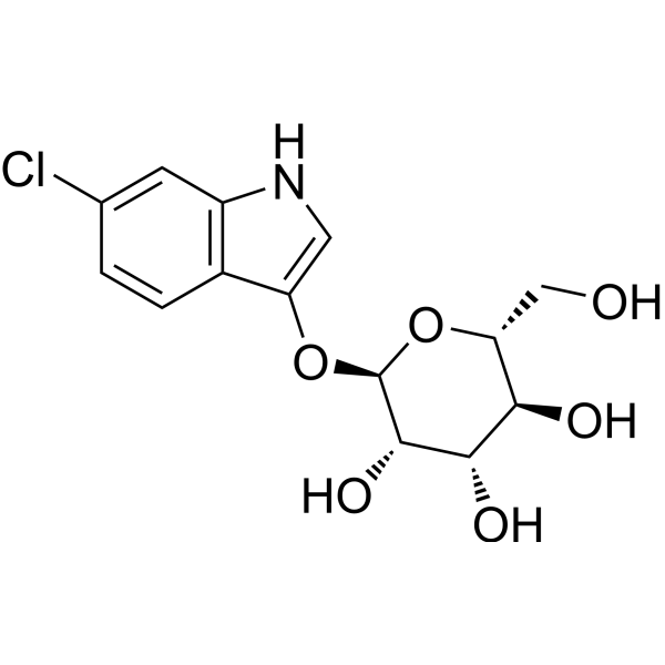 6-Chloro-3-indoxyl-α-D-mannopyranoside Chemical Structure