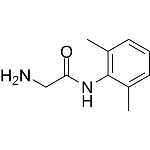 Glycinexylidide Chemical Structure