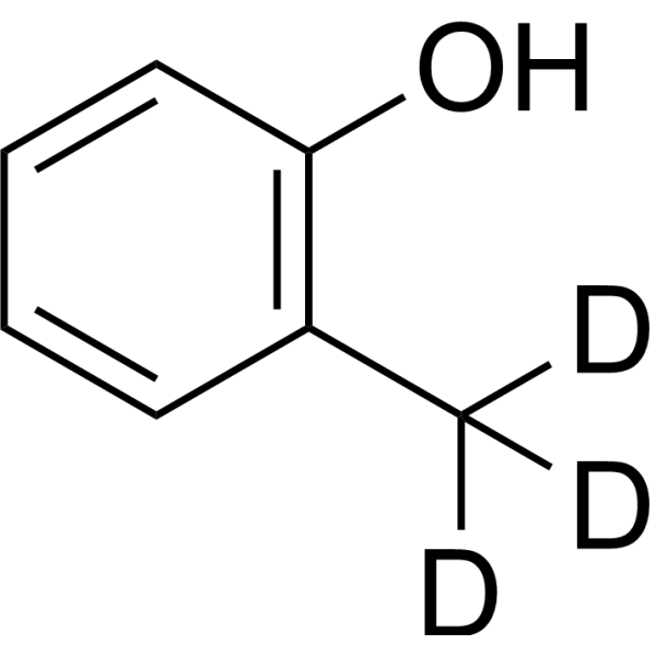 2-(Methyl-d<sub>3</sub>)phenol Chemical Structure