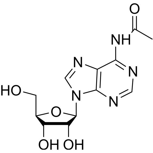 N-Acetyladenosine Chemical Structure