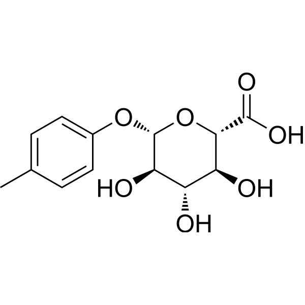p-Cresol glucuronide Chemical Structure