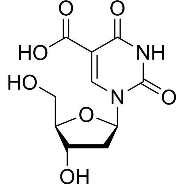 5-Carboxy-2′-deoxyuridine Chemical Structure