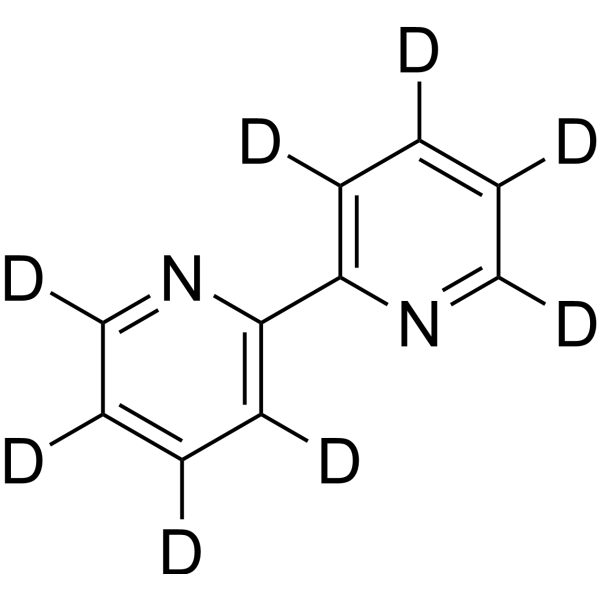 2,2′-Bipyridine-d<sub>8</sub> Chemical Structure