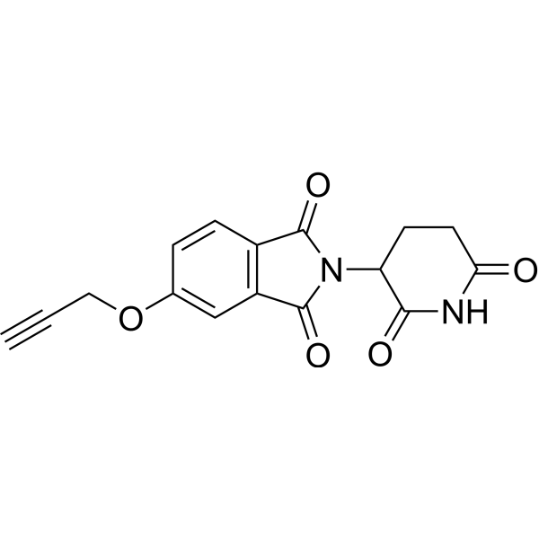 Thalidomide-5-propargyl Chemical Structure