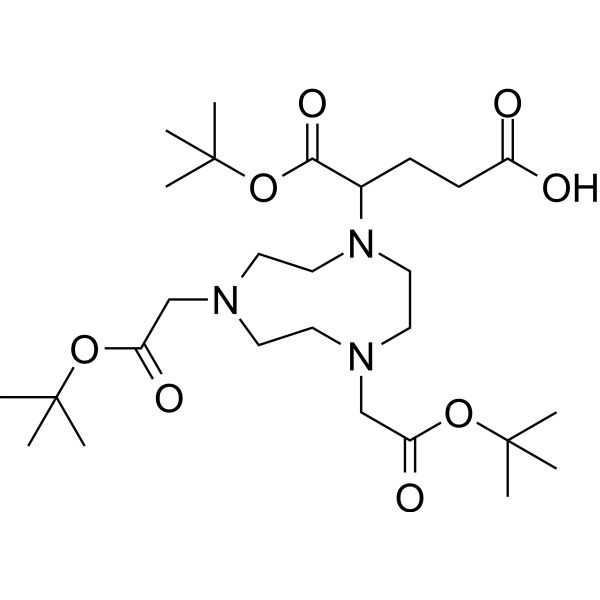 NODAGA-tris(t-Bu ester) Chemical Structure