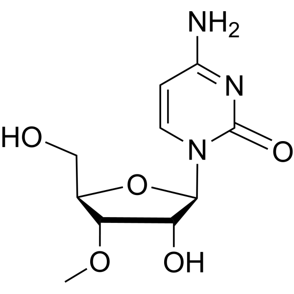 3′-O-Methylcytidine Chemical Structure