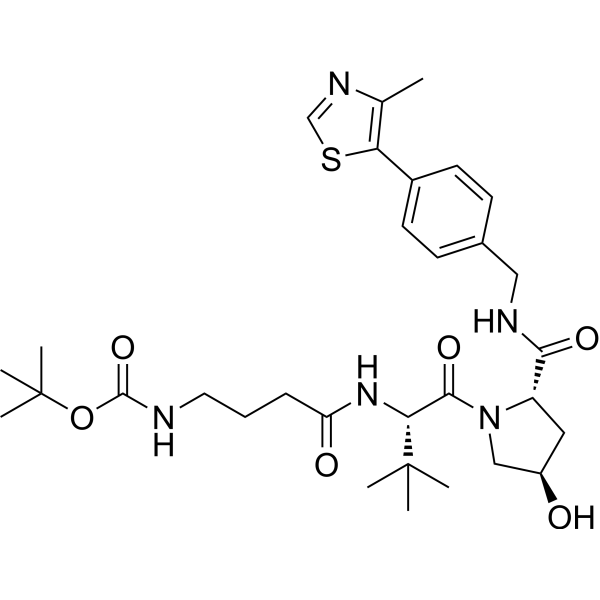 VH032-C2-NH-Boc Chemical Structure