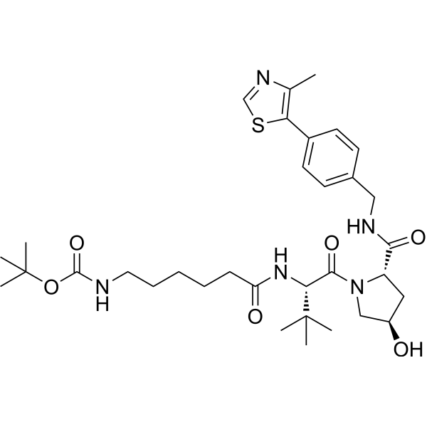VH032-C4-NH-Boc Chemical Structure