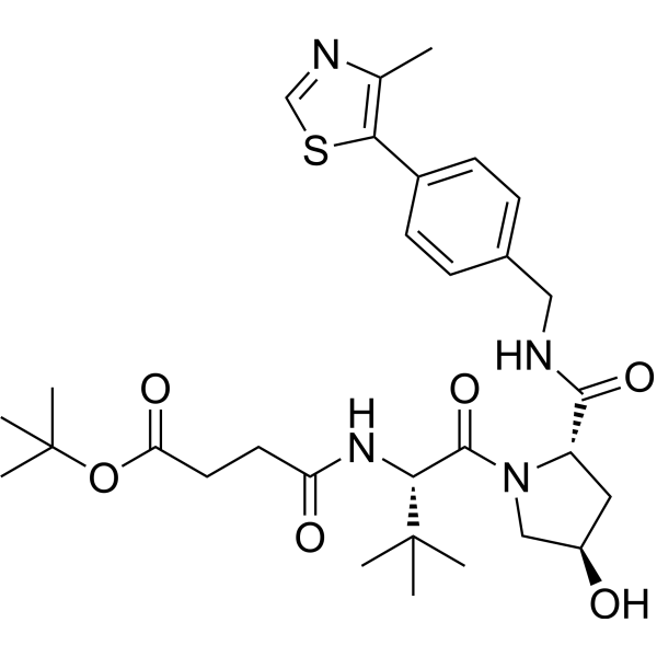 VH032-CH2-Boc Chemical Structure