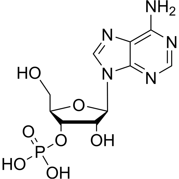 Adenosine 3′-monophosphate Chemical Structure