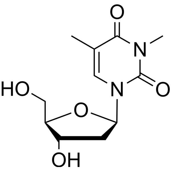 3-Methylthymidine Chemical Structure