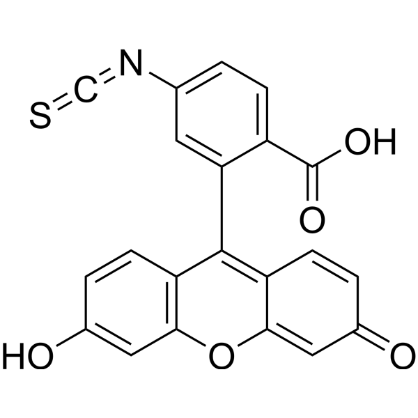 6-Isothiocyanato-Fluorescein Chemical Structure