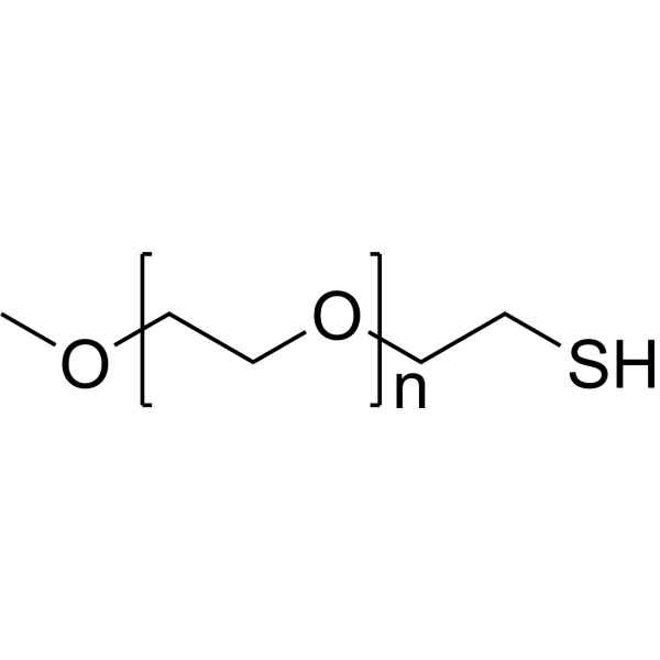 m-PEG-thiol (MW 1000) Chemical Structure