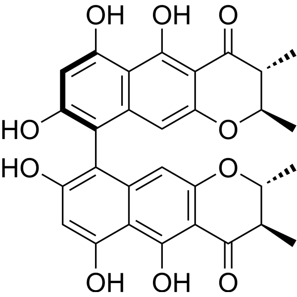 Chaetochromin A Chemical Structure