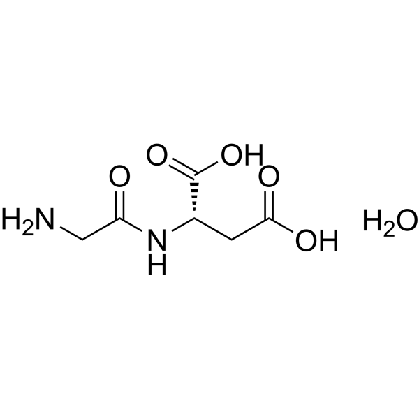 Gly-Asp hydrate Chemical Structure