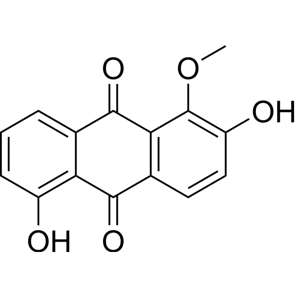 5-Hydroxyalizarin 1-methyl ether Chemical Structure