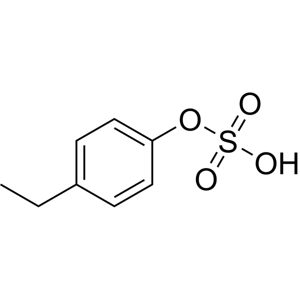 4-Ethylphenyl sulfate Chemical Structure