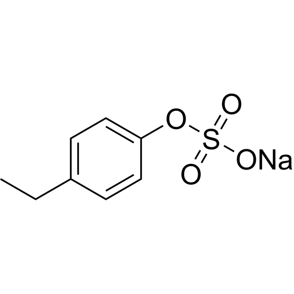 4-Ethylphenyl sulfate sodium Chemical Structure