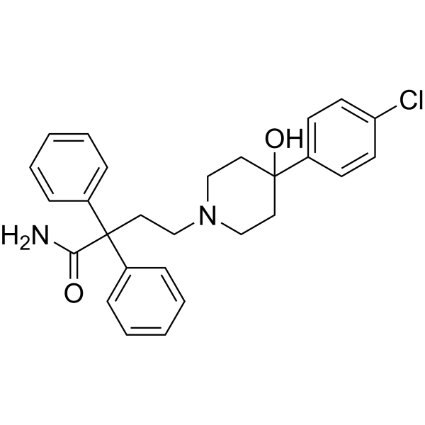 N-Didesmethyl Loperamide Chemical Structure
