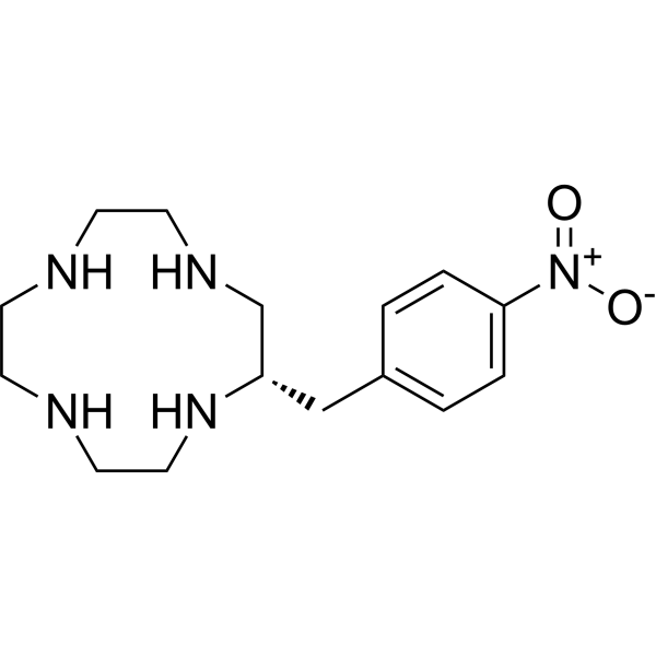 p-NO2-Bn-Cyclen Chemical Structure