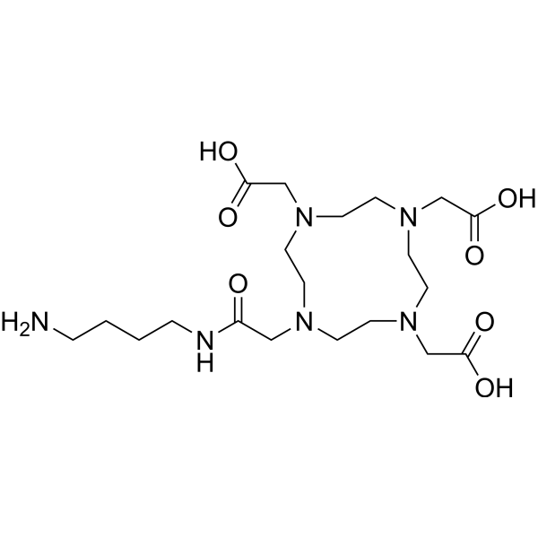 4-Aminobutyl-DOTA Chemical Structure