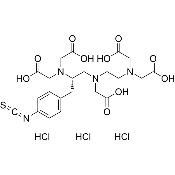 Bz-DTPA hydrochloride Chemical Structure