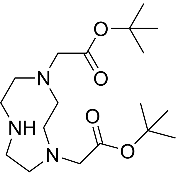 NO2A-(t-Bu ester) Chemical Structure