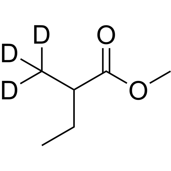 Methyl 2-(methyl-d3)butanoate Chemical Structure