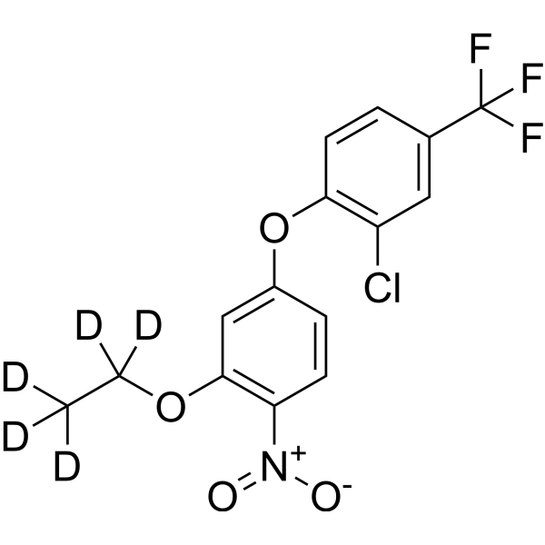 Oxyfluorfen-d<sub>5</sub> Chemical Structure