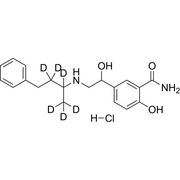 <em>Labetalol</em>-d6 hydrochloride