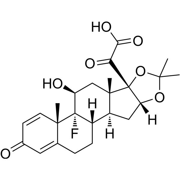 21-Carboxylic acid triamcinolone acetonide Chemical Structure