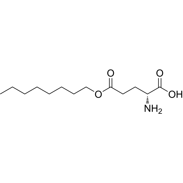 5-Octyl D-Glutamate Chemical Structure
