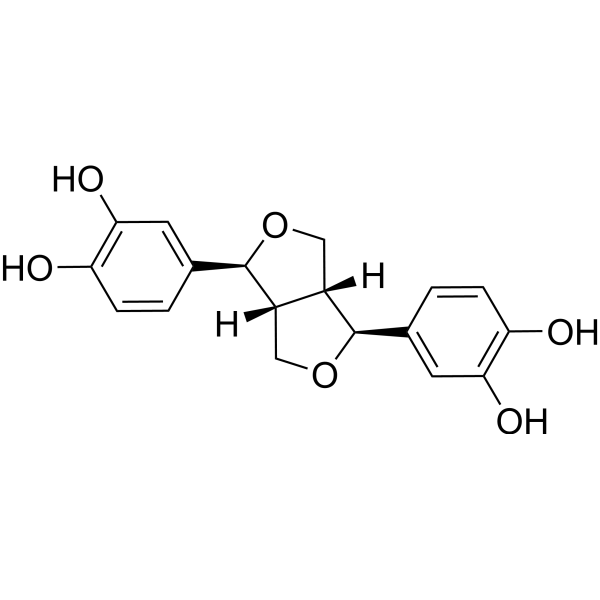 3,3′-Bisdemethylpinoresinol Chemical Structure