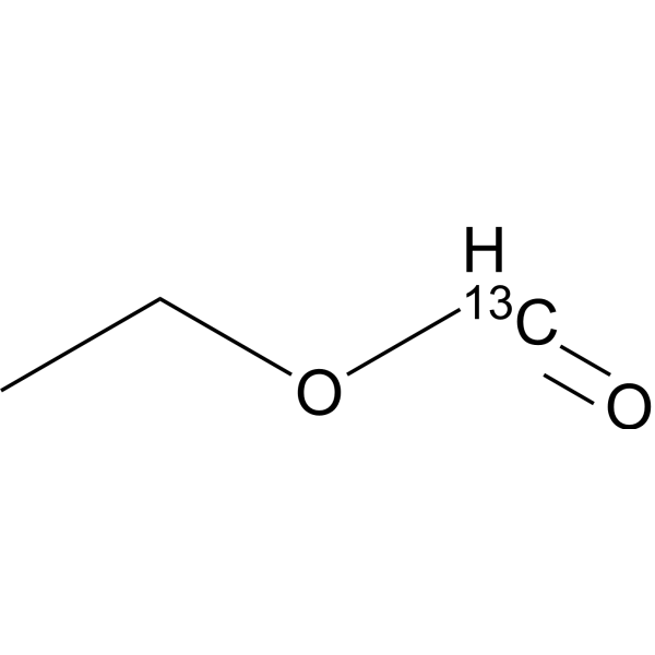 Ethyl formate-<sup>13</sup>C Chemical Structure