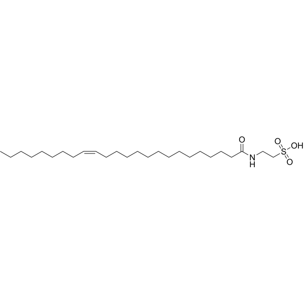N-Nervonoyl taurine Chemical Structure