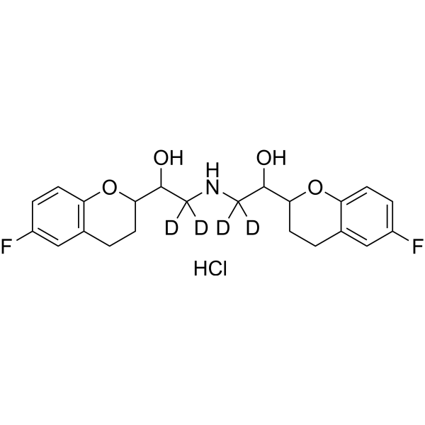 (<em>Rac)-Nebivolol</em>-d4 hydrochloride