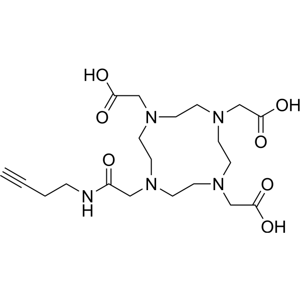 Butyne-DOTA Chemical Structure