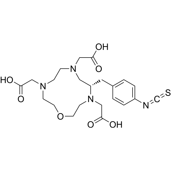 p-SCN-Bn-oxo-DO3A Chemical Structure