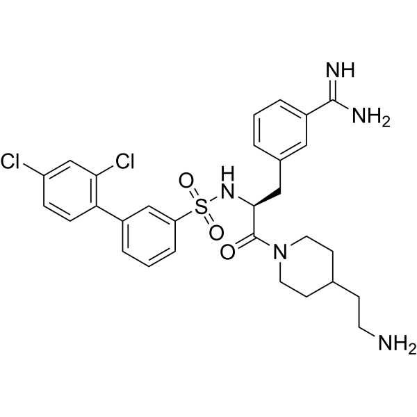 Matriptase-IN-2 free base Chemical Structure