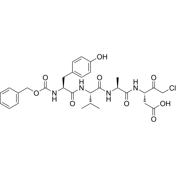 Z-YVAD-CMK Chemical Structure