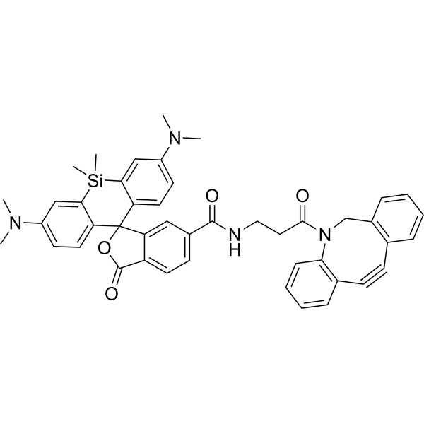 SiR-DBCO Chemical Structure