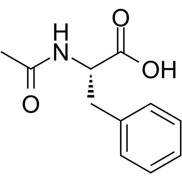 N-Acetyl-L-phenylalanine Chemical Structure
