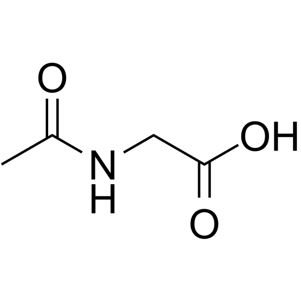 N-Acetylglycine Chemical Structure