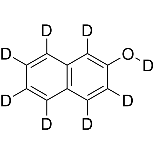 2-Naphthol-d<sub>8</sub> Chemical Structure