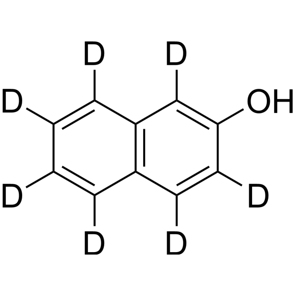 2-Naphthol-d<sub>7</sub> Chemical Structure