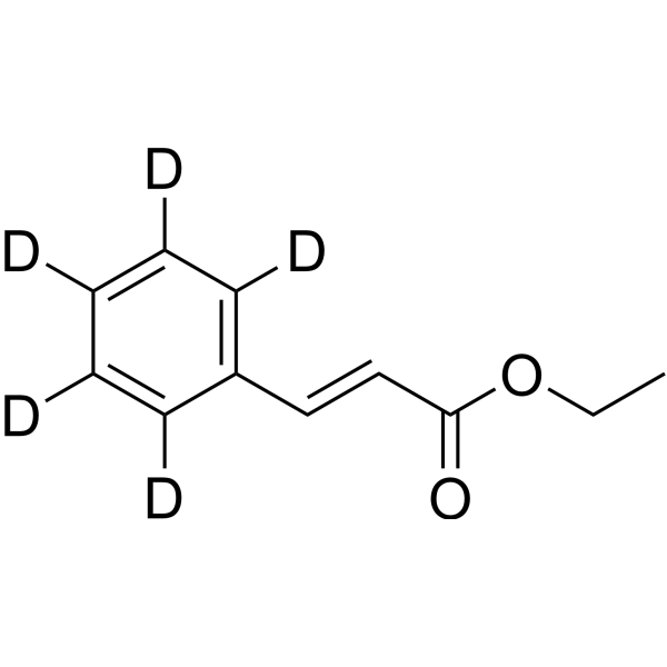 Ethyl cinnamate-d<sub>5</sub> Chemical Structure