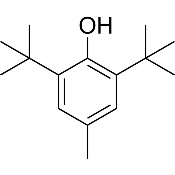 Butylated hydroxytoluene (Standard) Chemical Structure